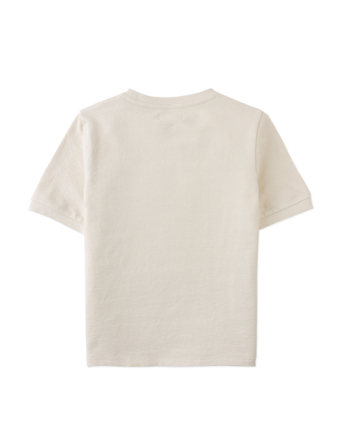 Scott French Terry Ringer Tee with Pocket outfit styling