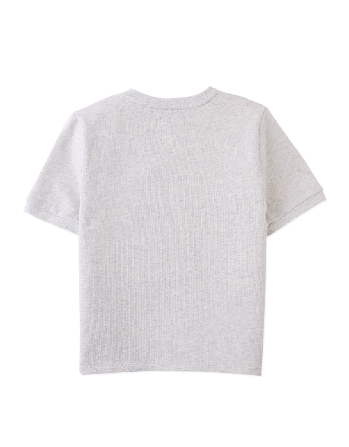 Scott French Terry Ringer Tee with Pocket fabric and fit detail