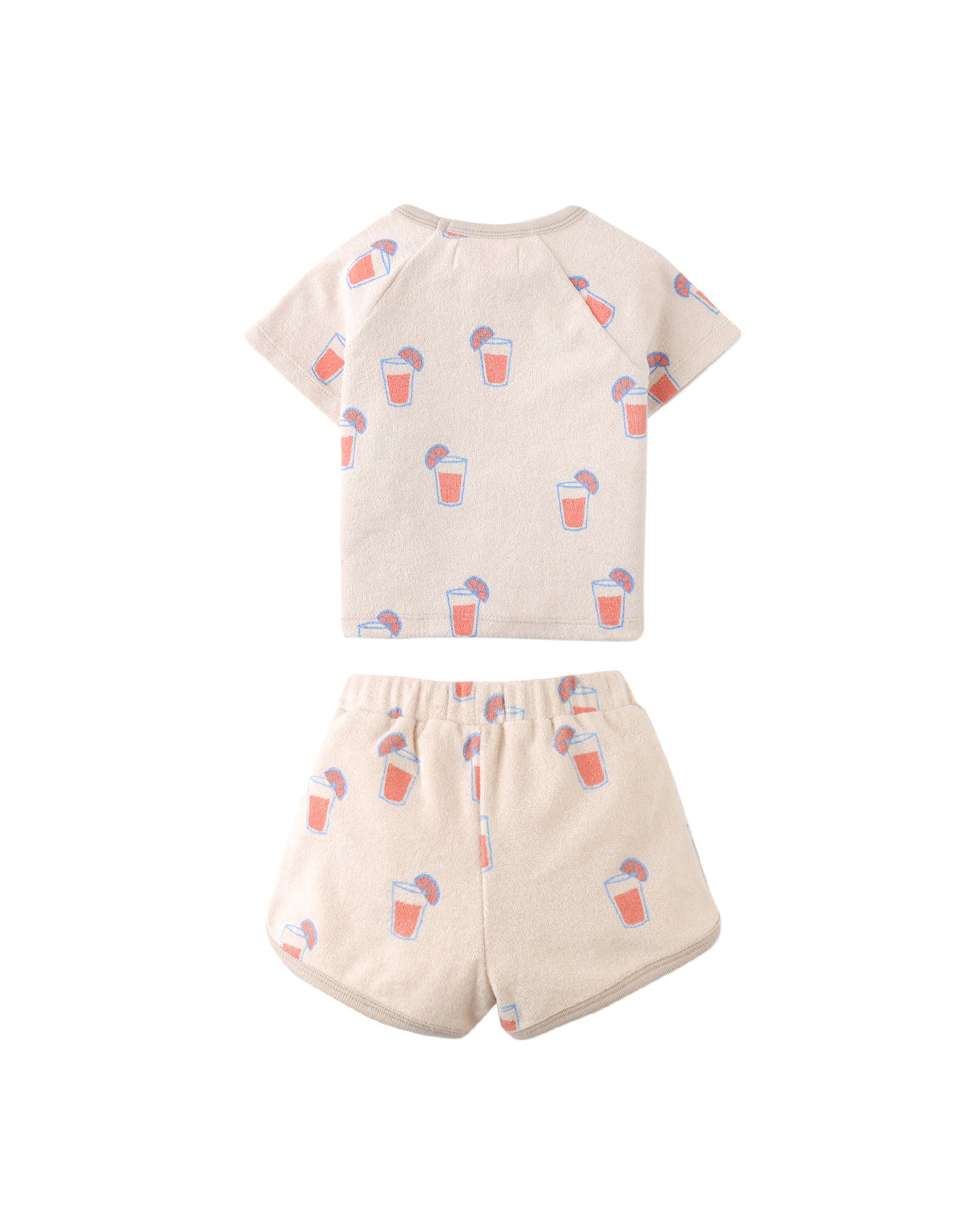 Baby Matthew All-Over Print Raglan Tee and Shorts Set outfit styling