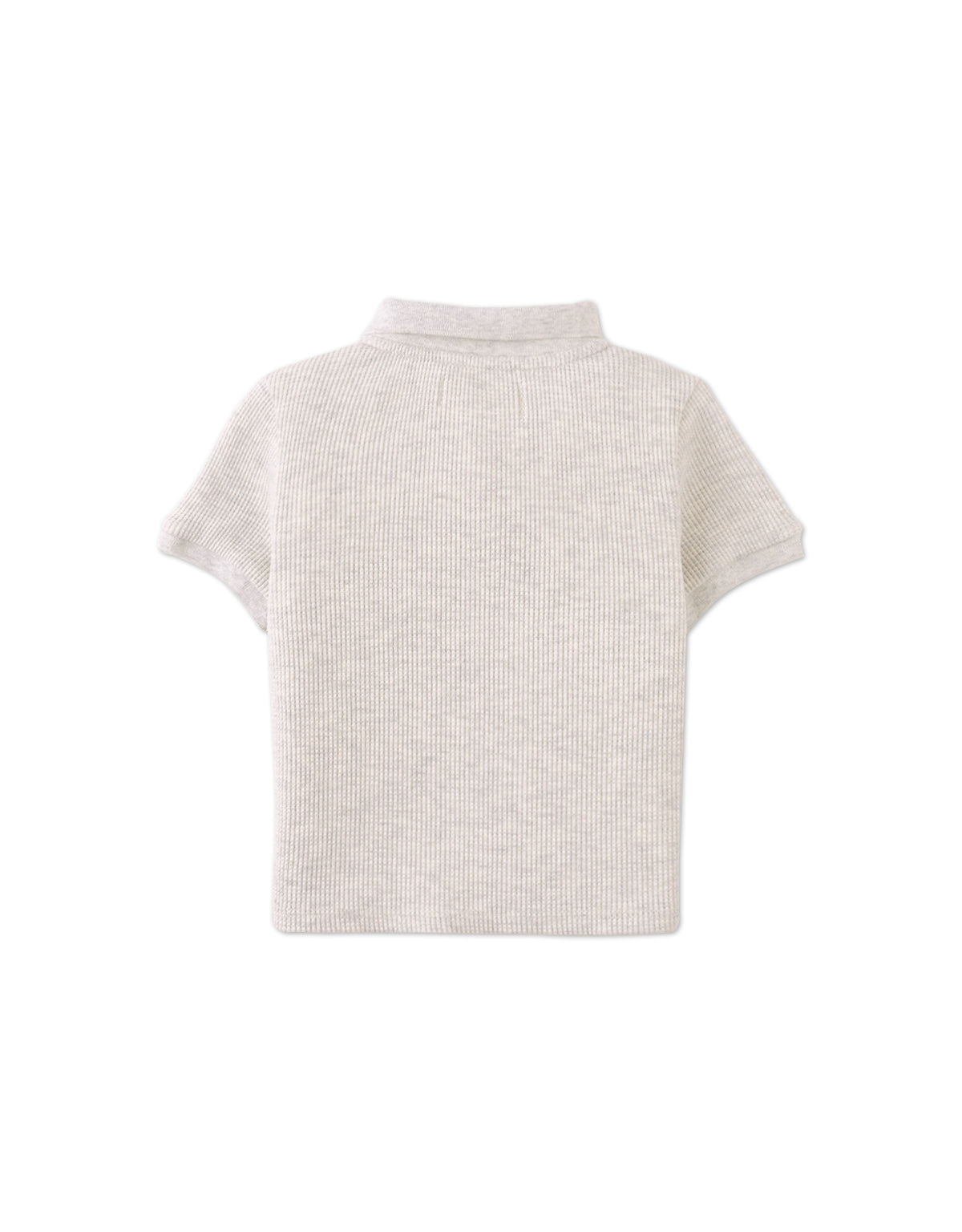 Baby Keith Waffle Knit Polo Shirt outfit styling