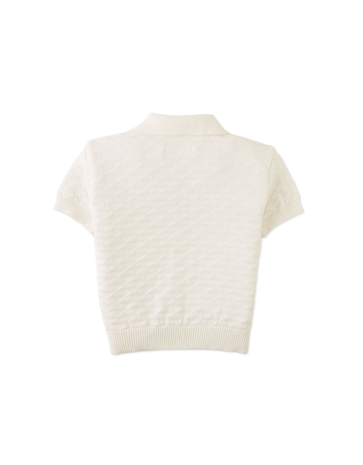 Baby Jerome Triangle Polo Shirt with Ribbed Cuffs outfit styling