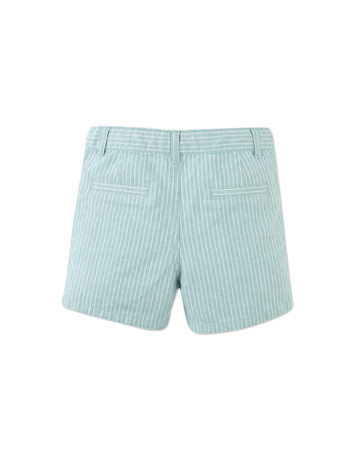 Baby Louis Cotton Linen Striped Chino Shorts outfit styling