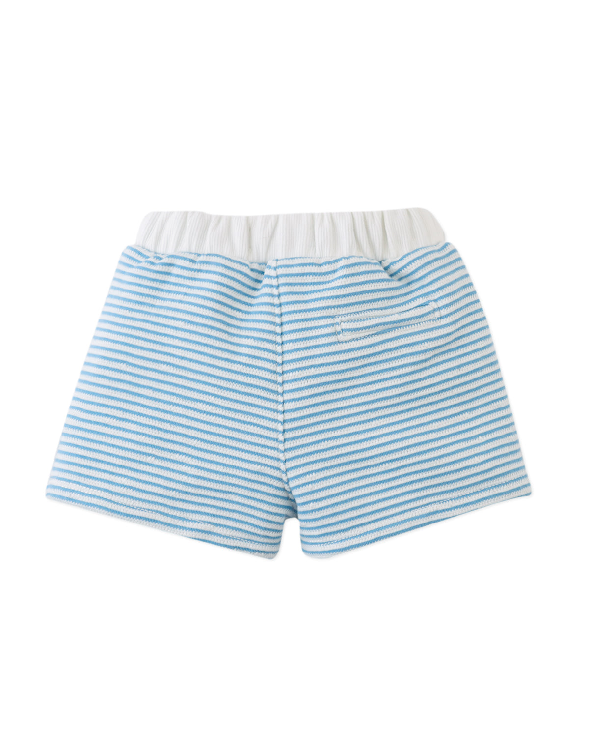 Baby Dreyfus Striped Textured Terry Drawstring Shorts outfit styling