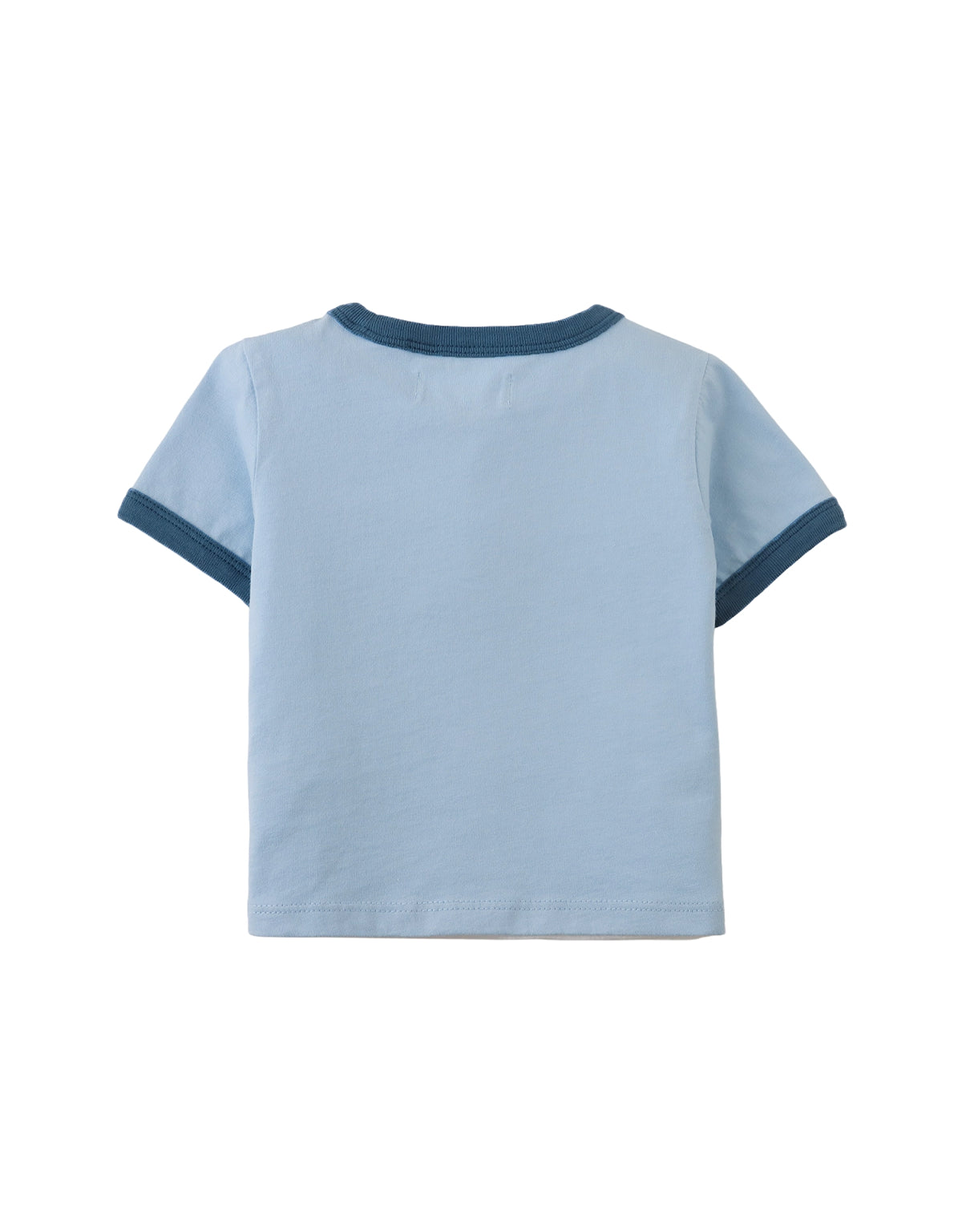 Baby Mathias Ringer Tee with Cool Dudes Graphic outfit styling