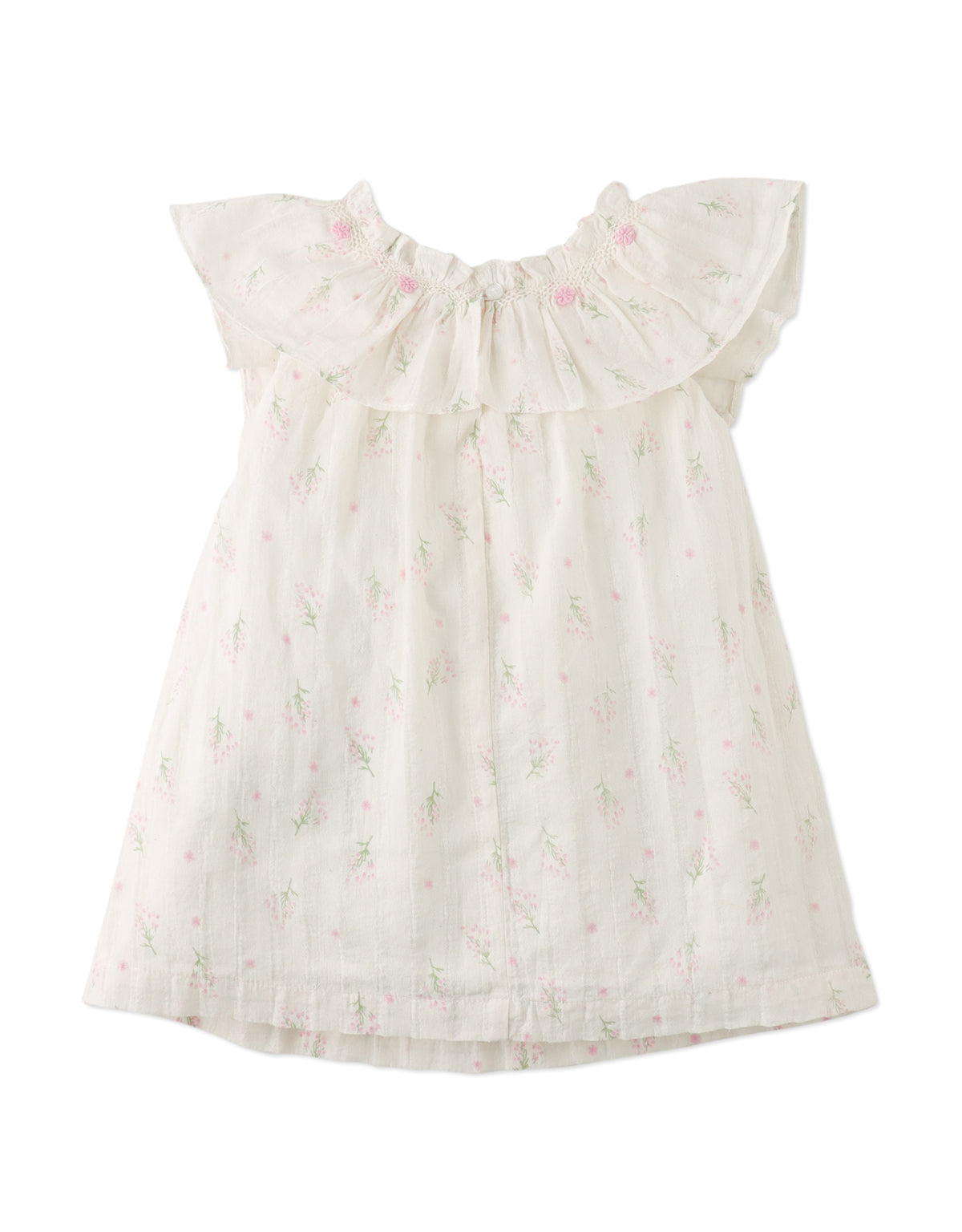 Baby Maia Embroidered Motif Dress with Smocking outfit styling