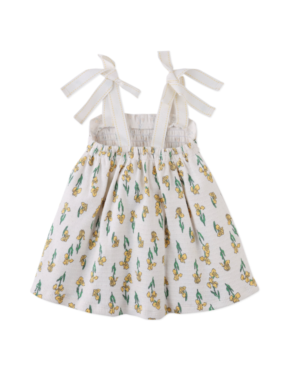 Baby Suzie Jersey Dress with Smocking & Bows outfit styling