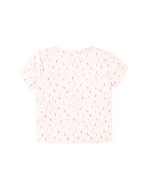 Baby Sylvie Bird Pointelle Ribbed Tee with Picot Trim outfit styling