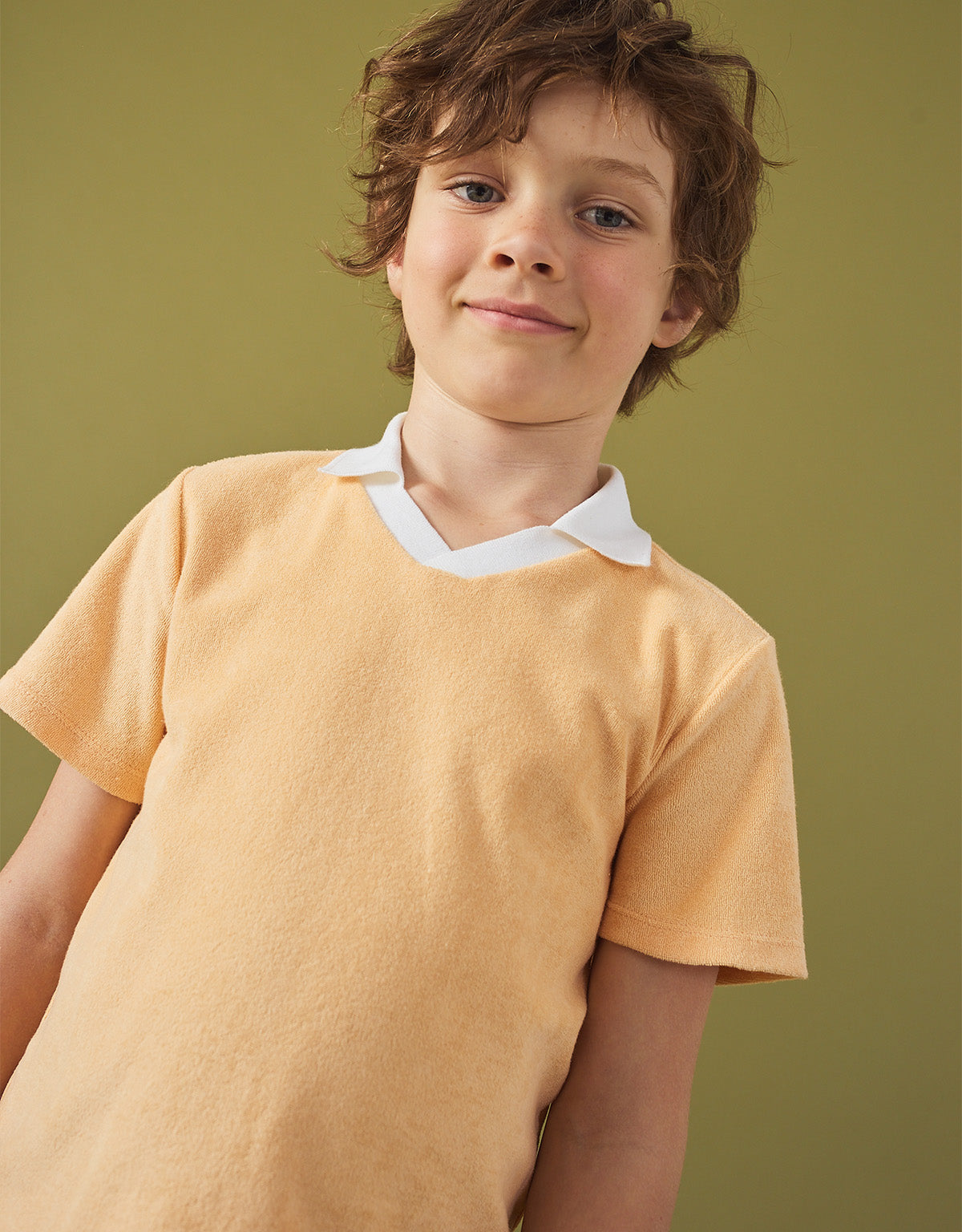 Damian Towel Terry Polo Shirt