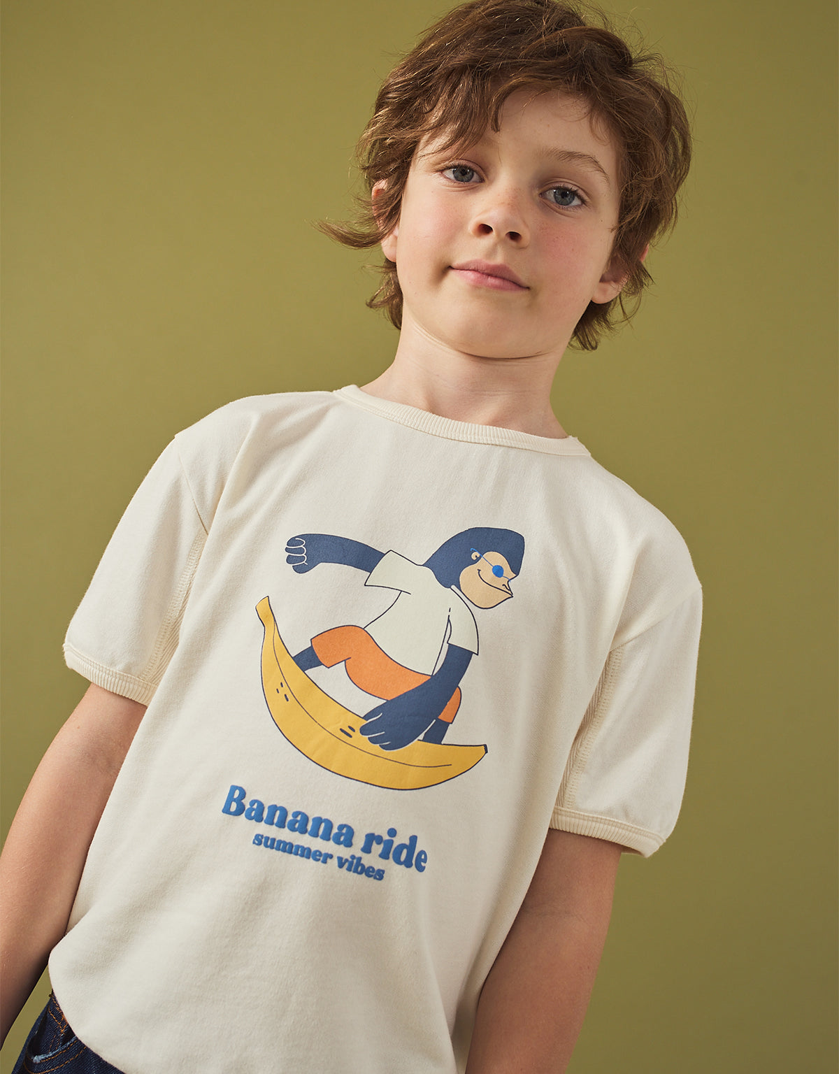 Chalice Cotton Jersey Barrel Tee