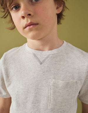 Scott French Terry Ringer Tee with Pocket product photo
