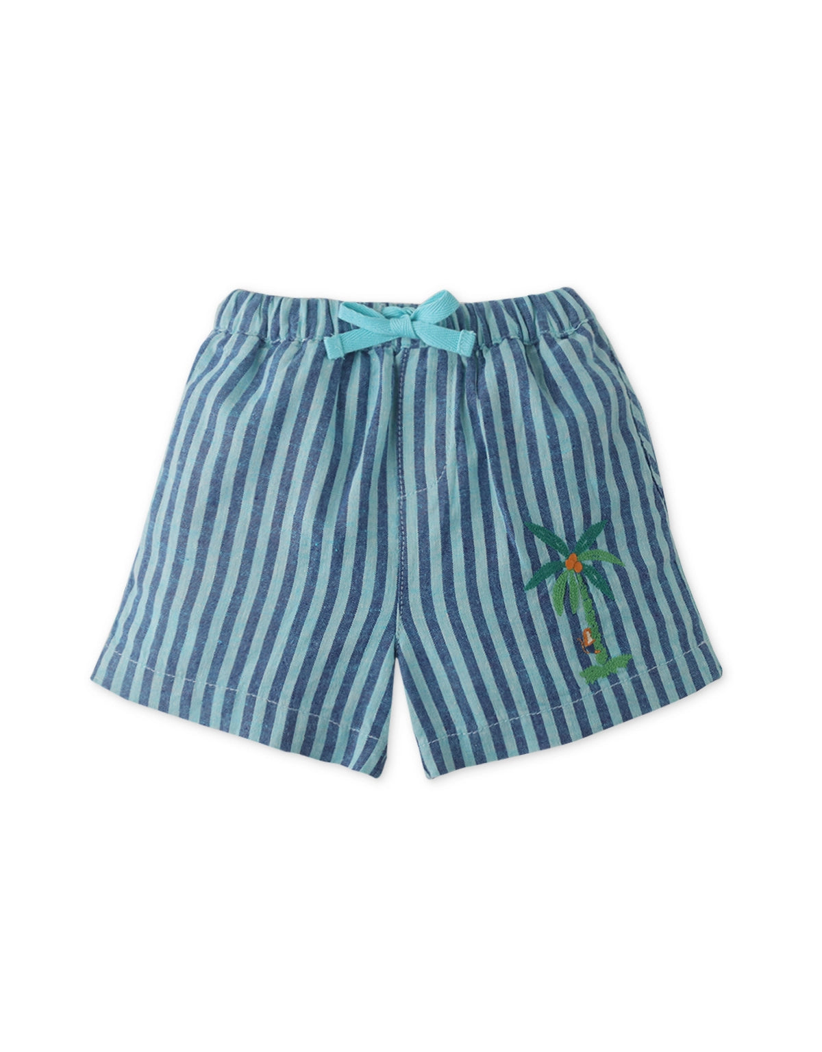 BABY BOYS STRIPE RESORT SHORTS