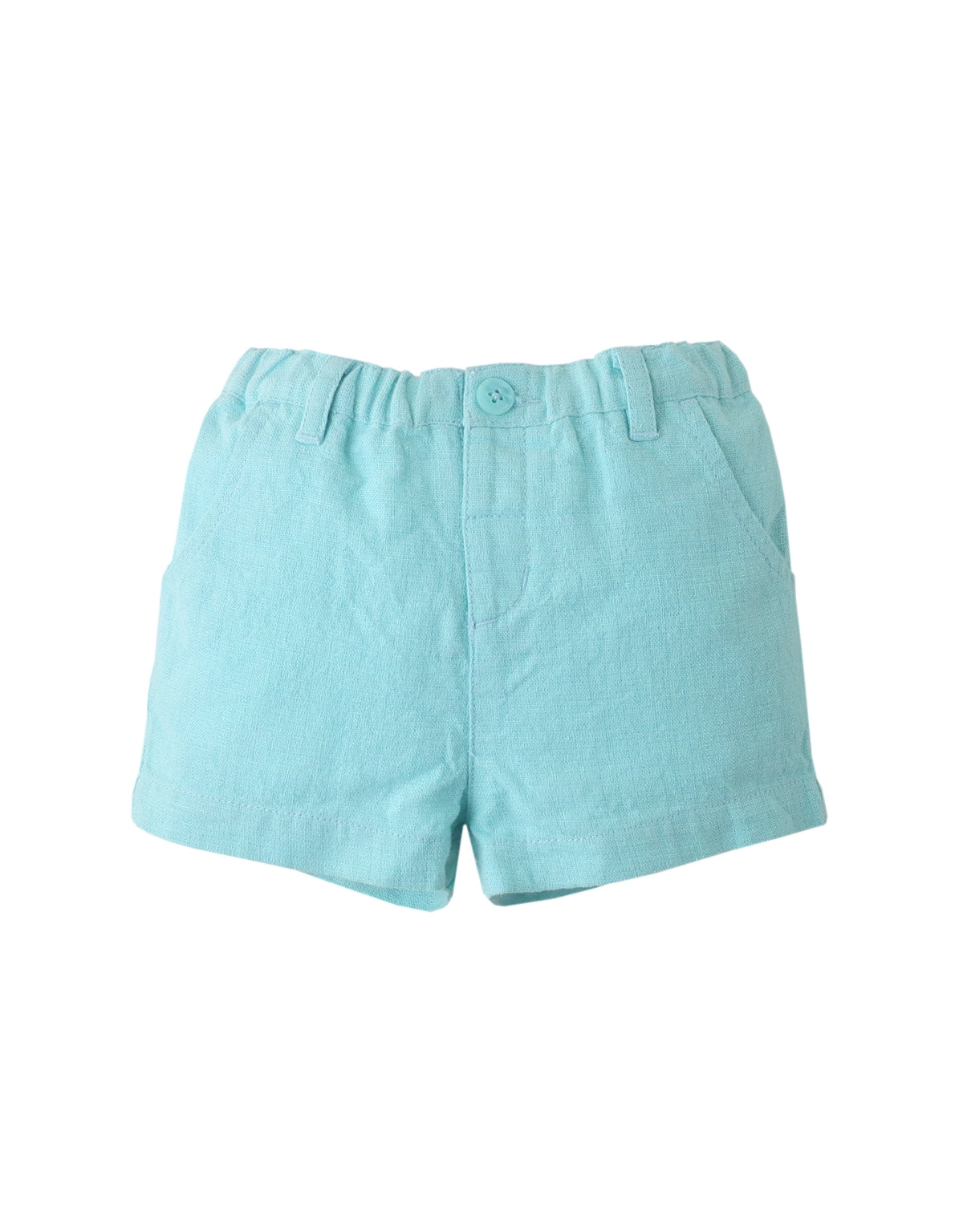 BABY BOYS LINEN BERMUDA SHORTS