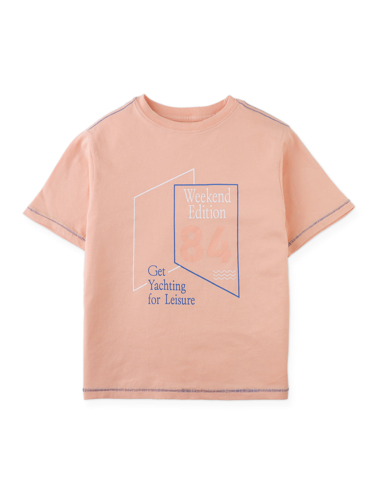 Tiago Graphic Tee with Weekend Edition Print