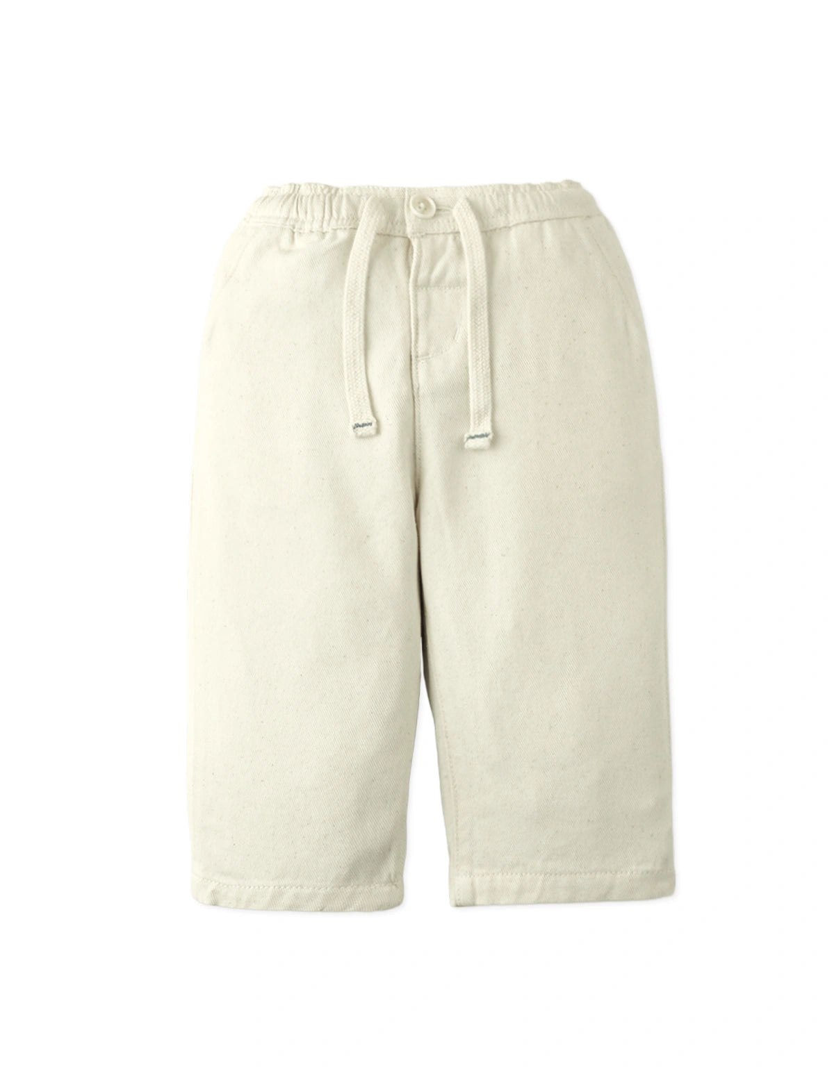 Baby Grant Cotton Twill Drawstring Pants