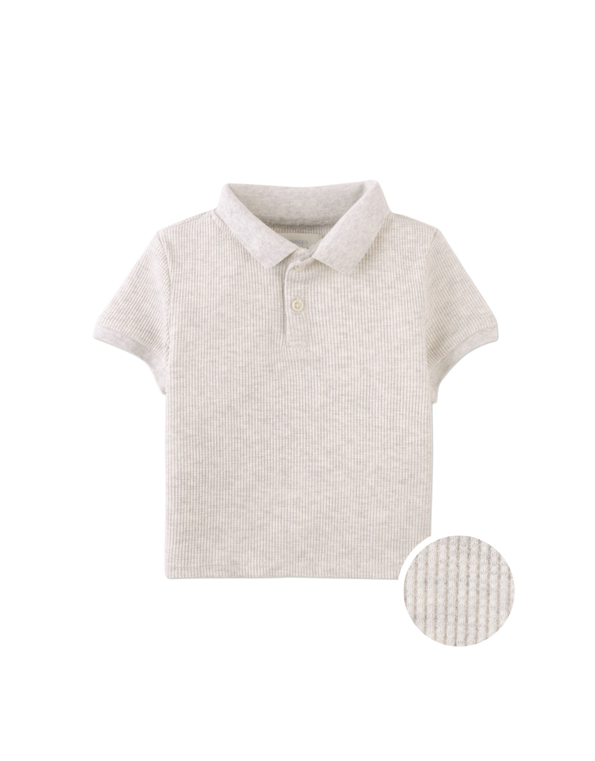 Baby Keith Waffle Knit Polo Shirt product photo