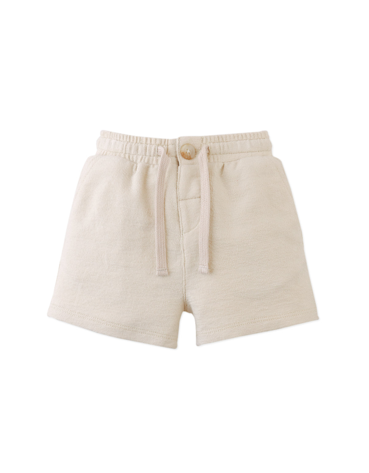Baby Pietro Cable Knit Drawstring Shorts