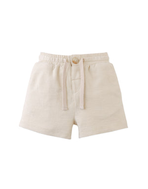 Baby Pietro Cable Knit Drawstring Shorts product photo