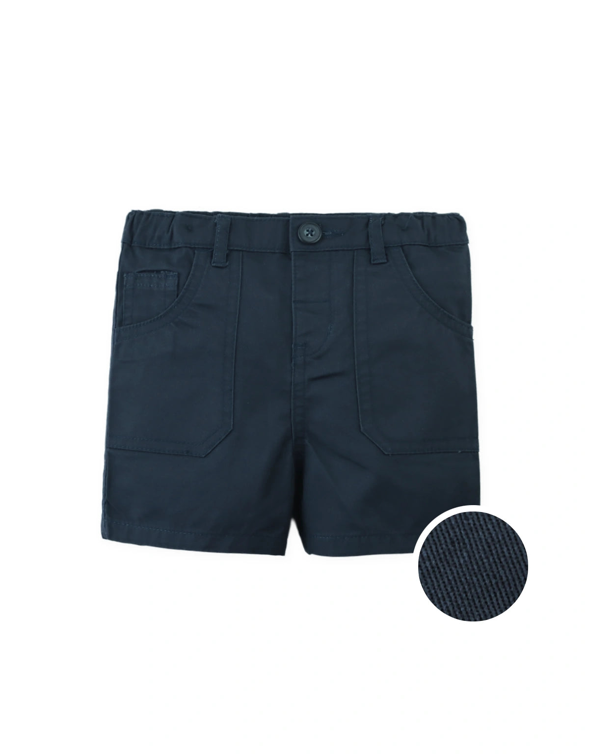 Baby Jin Twill Patch Pocket Shorts