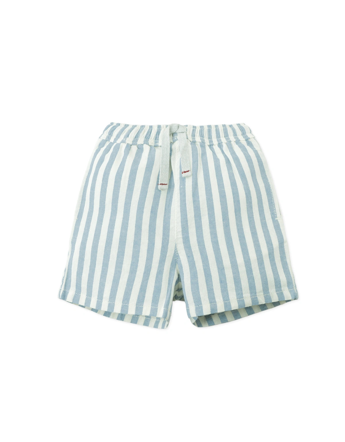 Baby Dennis Striped Linen-Cotton Drawstring Shorts