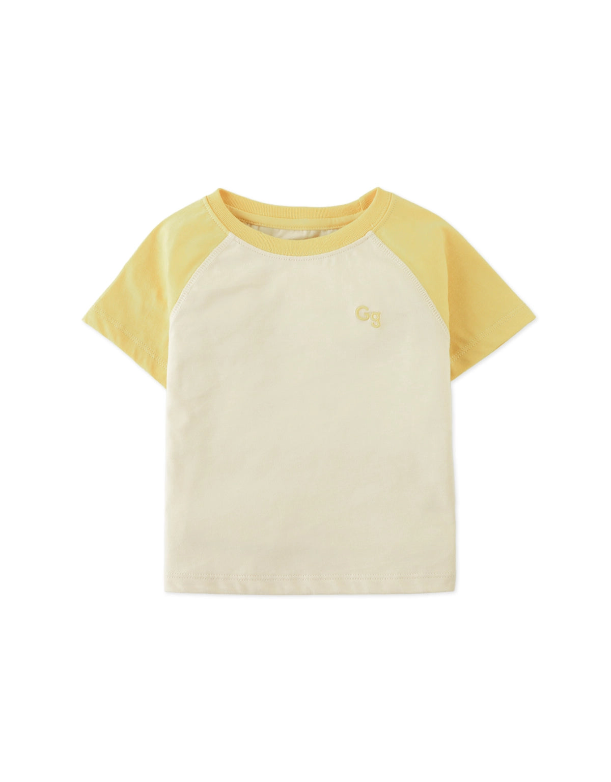 Baby Gael Raglan Tee with Embroidered Logo
