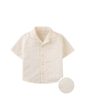 Baby Armin Embroidered Camp Collar Shirt product photo