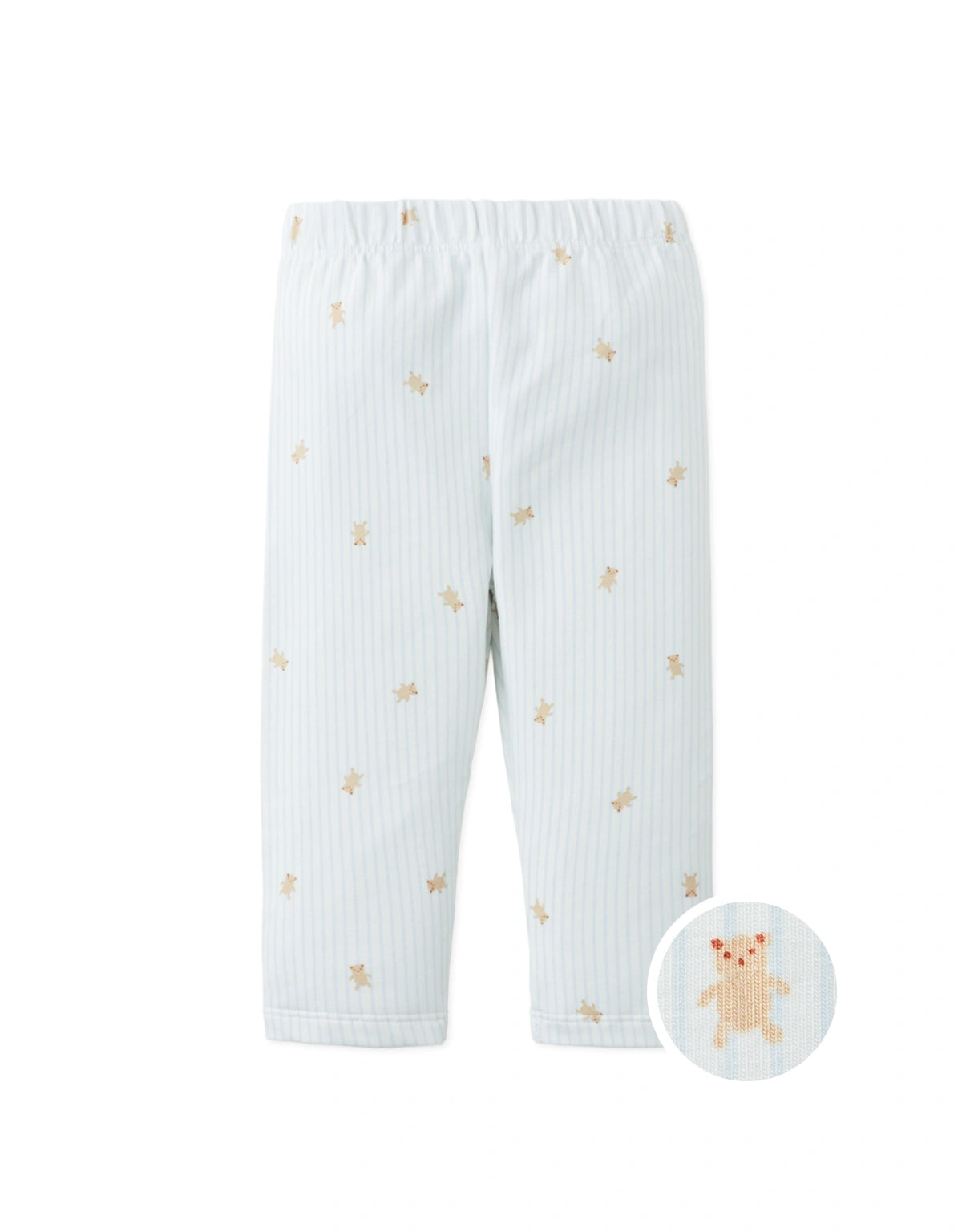 Baby Jana Fitted Leggings in Bear Stripes