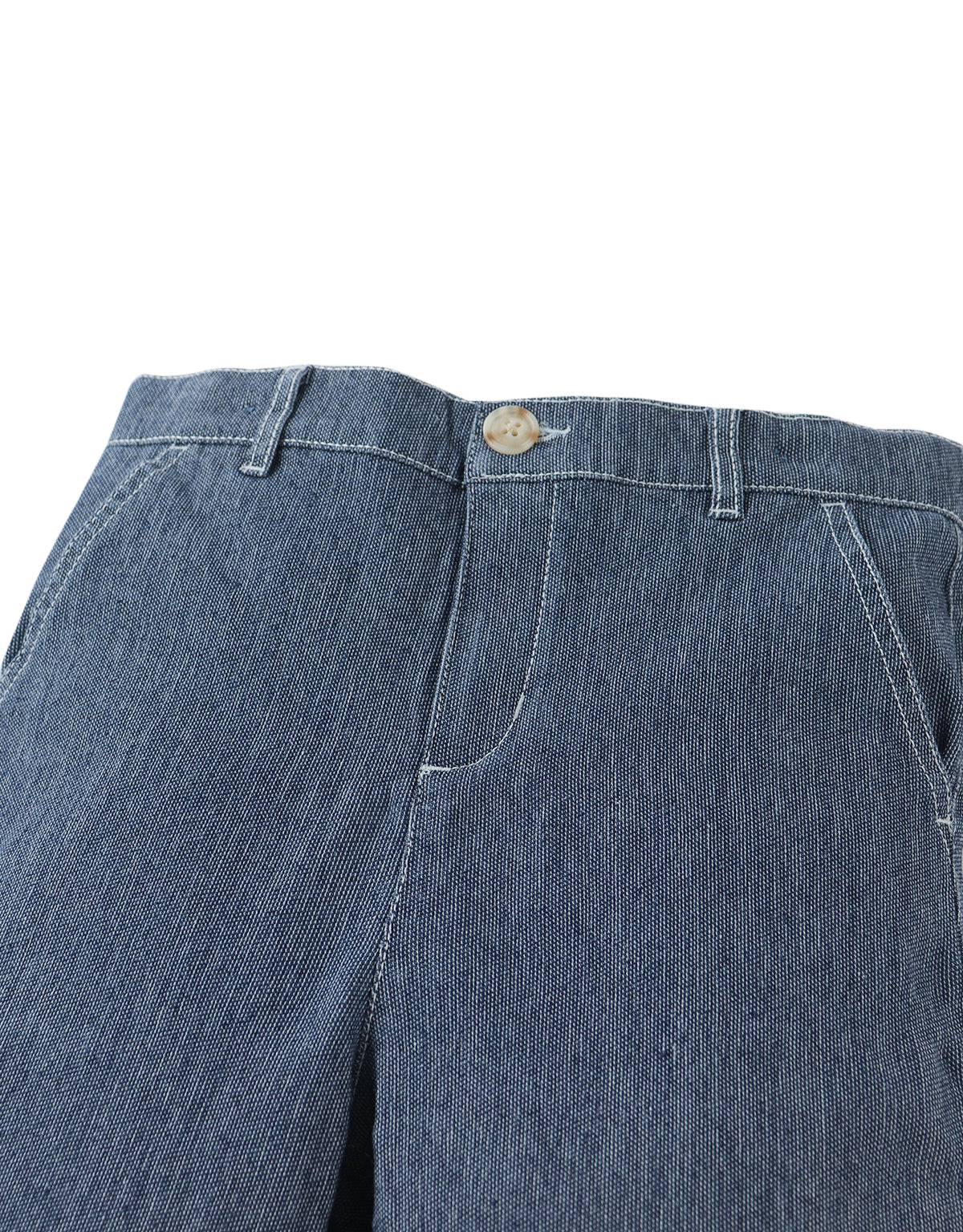 Gelgar Textured Denim Dress Shorts style detail