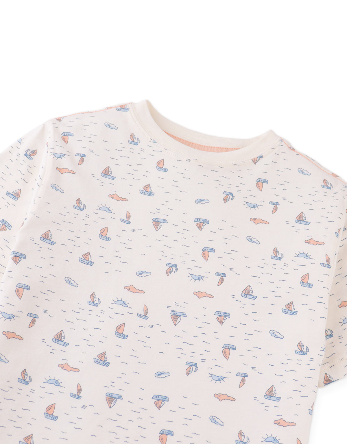 Ricardo All-Over Boat Print Tee