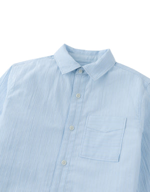 Thomas Striped Dobby Shirt front view