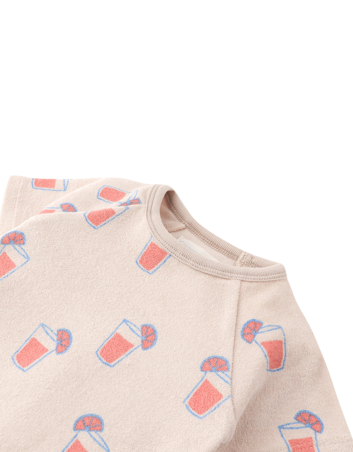 Baby Matthew All-Over Print Raglan Tee and Shorts Set front view