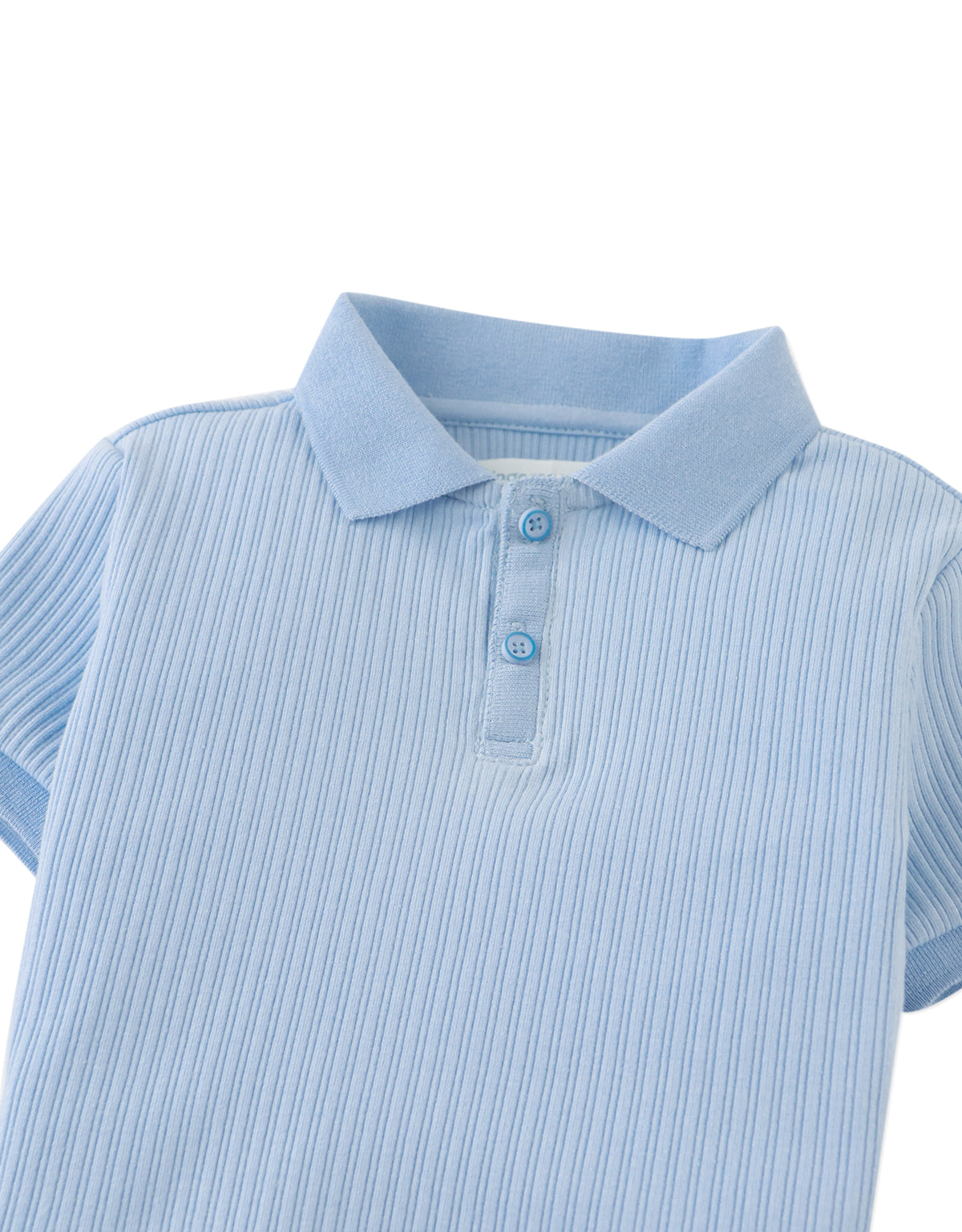 Baby Floch Polo Shirt with GG Logo Embroidery style detail