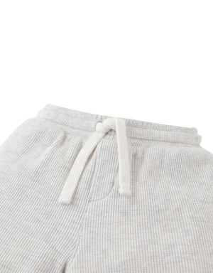 Baby Eobard Waffle Knit Drawstring Shorts front view