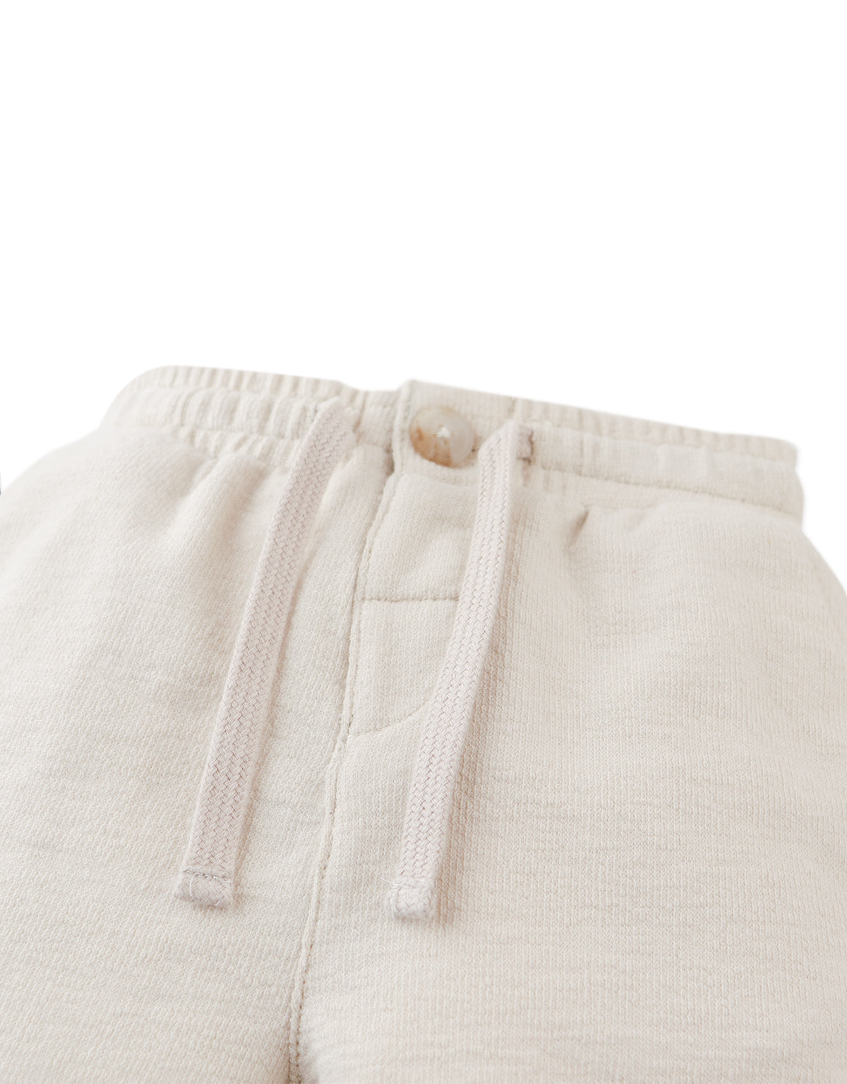 Baby Pietro Cable Knit Drawstring Shorts
