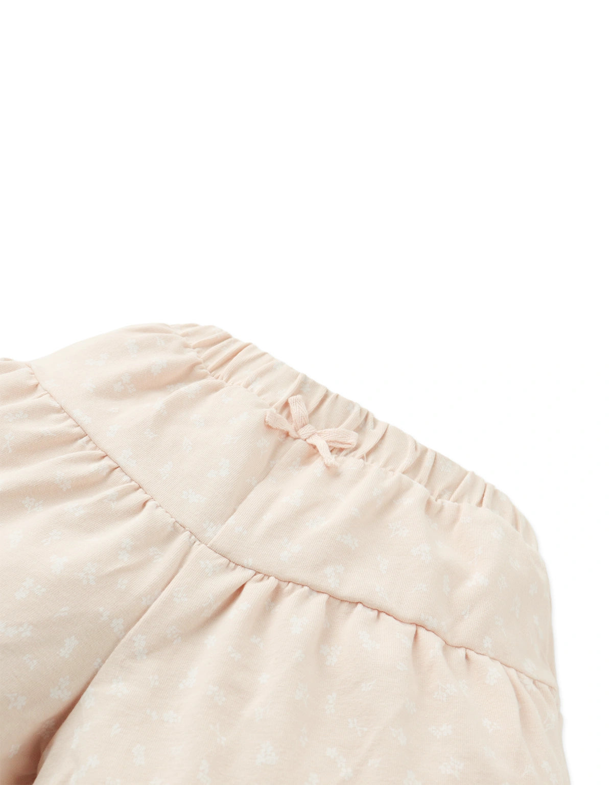 Baby Posie Drop-Waist Shorts in Ditsy Floral
