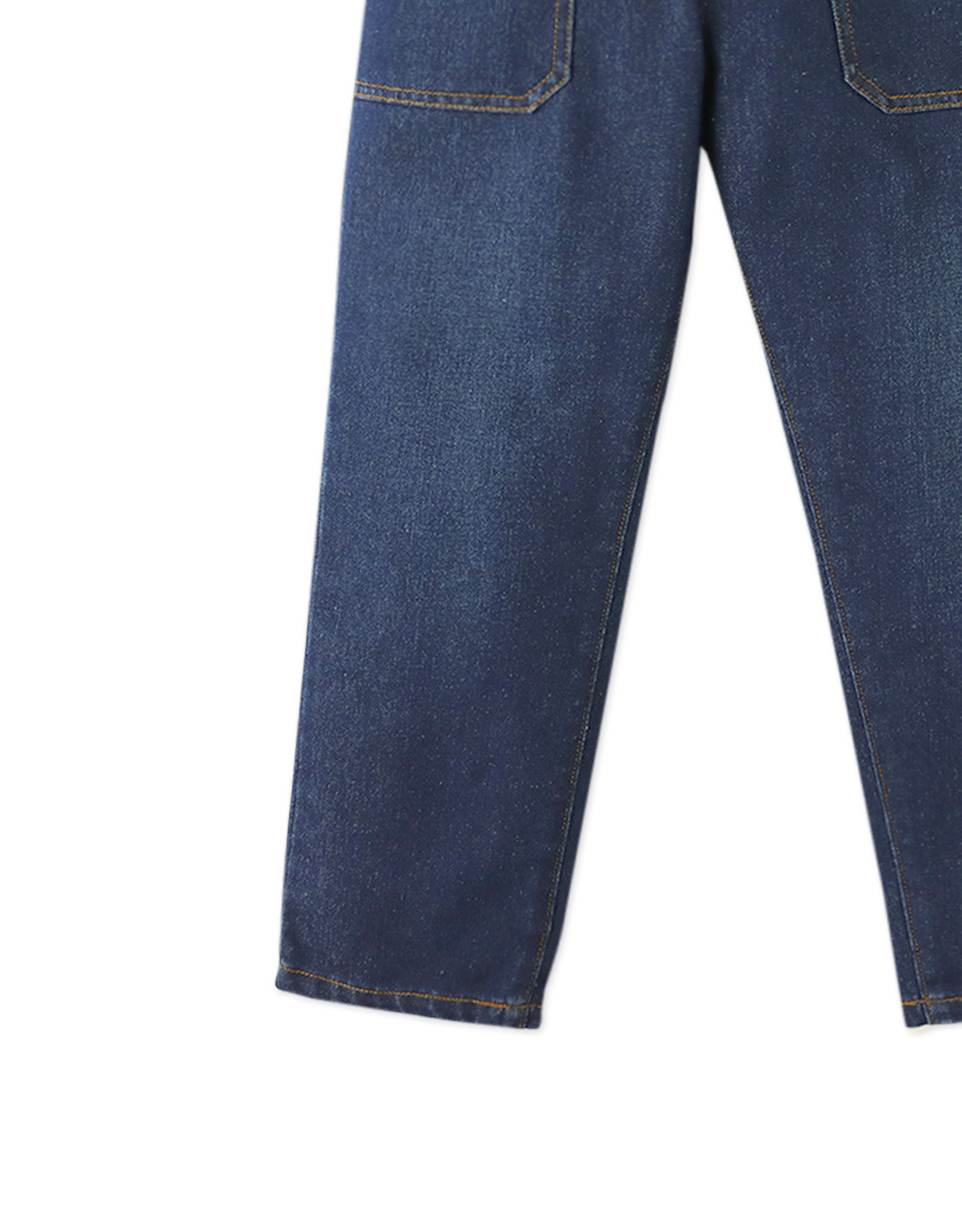 Blitz Relaxed Tapered Denim Pants with Patch Pocket close-up detail