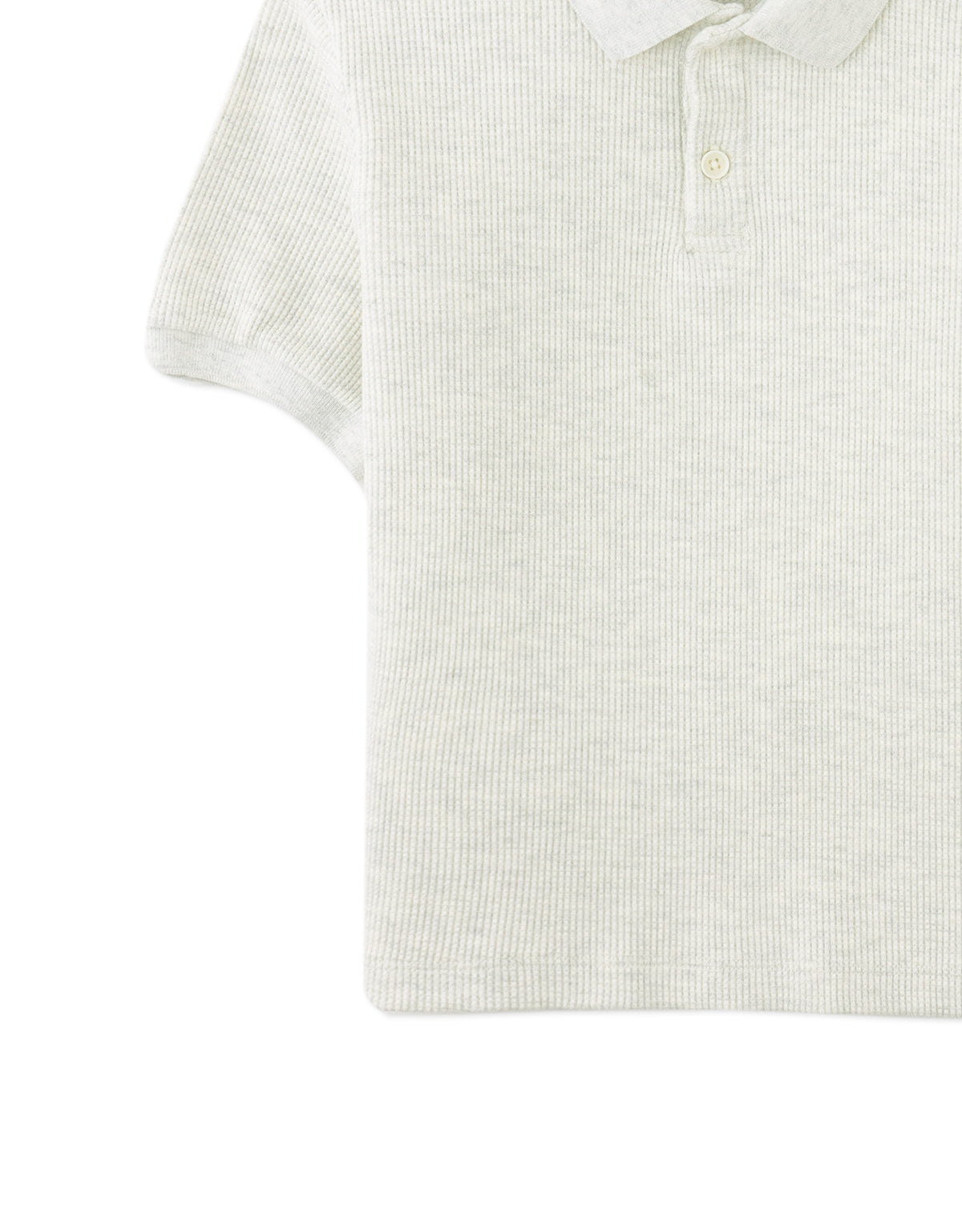 Keith Waffle Knit Polo Shirt style detail