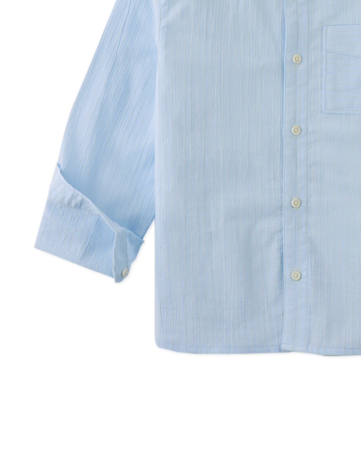 Thomas Striped Dobby Shirt style detail
