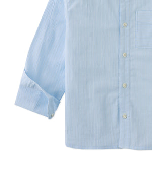 Thomas Striped Dobby Shirt style detail