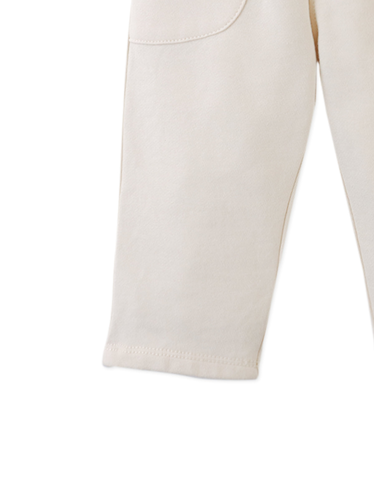 Baby Timothee Terry Fleece Drawstring Joggers style detail
