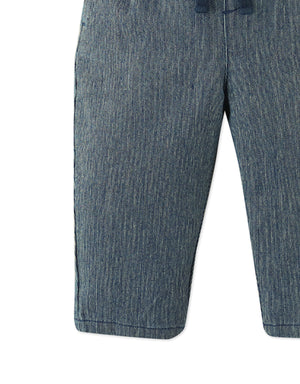 Baby Jean Dark Wash Denim Pants style detail