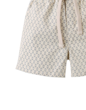 Baby Bertolt Abstract-Printed Bermuda Shorts style detail
