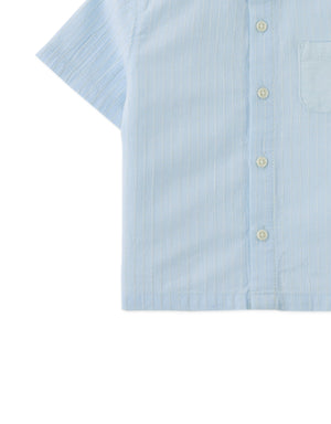 Baby Thomas Striped Dobby Shirt with Pocket style detail