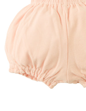 Baby Agnes Knitted Jersey Bloomers with Side Buttons style detail