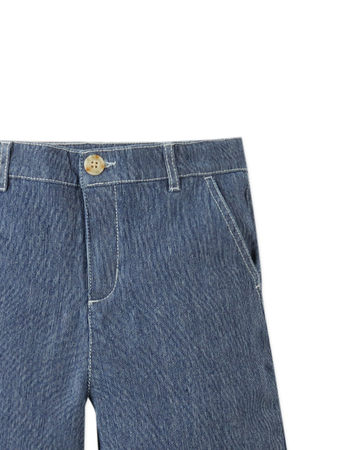 Gelgar Textured Denim Dress Shorts outfit styling