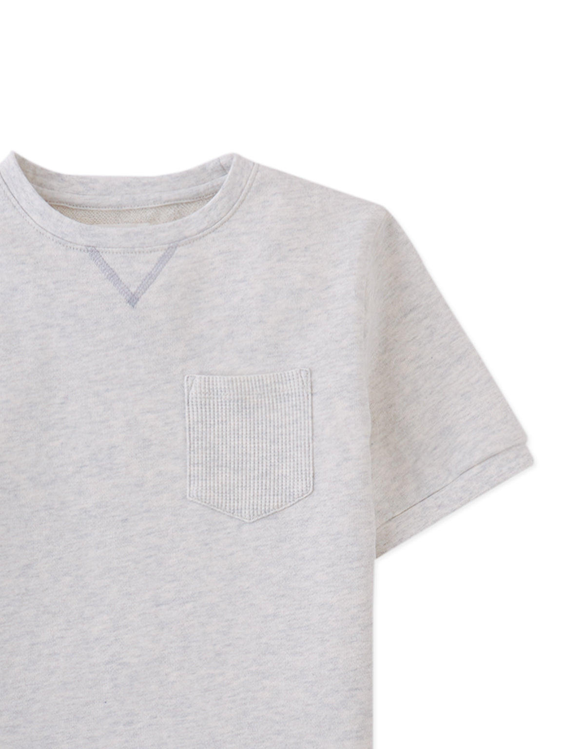 Scott French Terry Ringer Tee with Pocket outfit styling