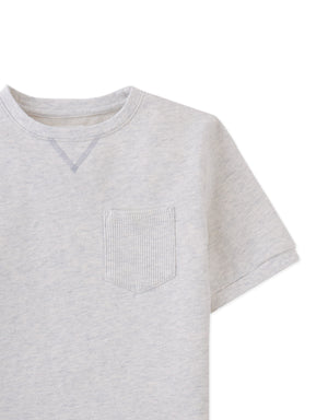 Scott French Terry Ringer Tee with Pocket outfit styling