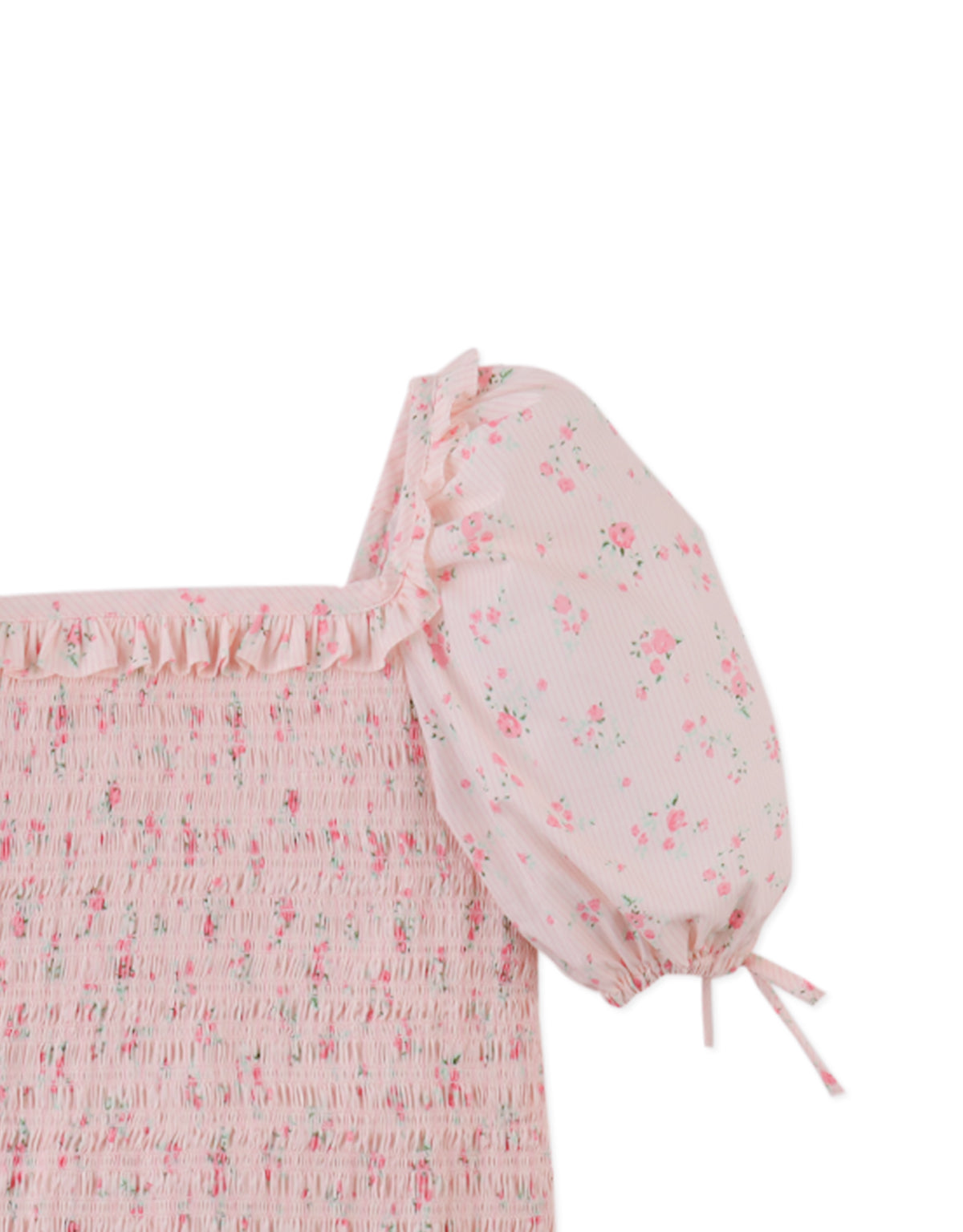 Priscilla Smocked Top with Puff Sleeves outfit styling