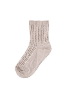Cable Knit Crew Socks product photo