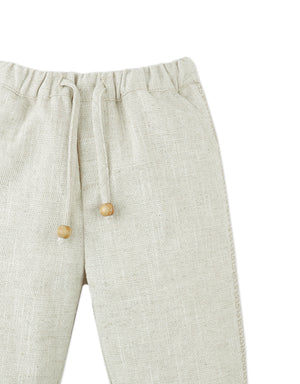 Baby Erwin Fully Garterized Pants close-up detail