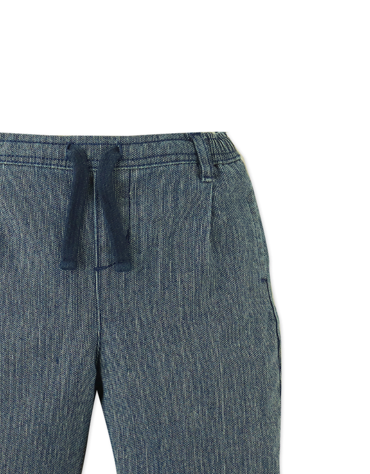 Baby Jean Dark Wash Denim Pants close-up detail